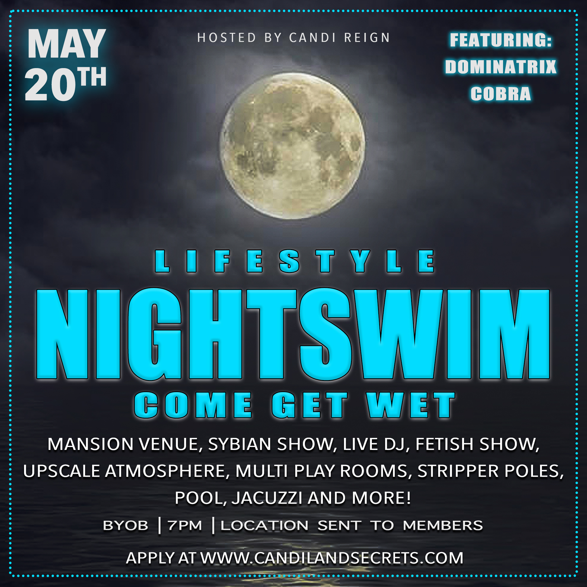 Candi Land Secrets May 20th Flyer